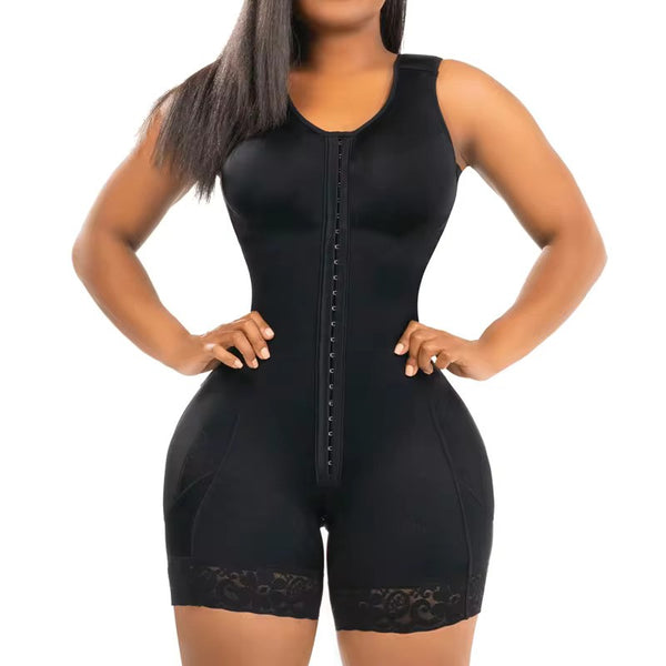 Body Gaine Amincissante avec Corset et Push-up – Maintien Renforcé et Silhouette Sculptée 